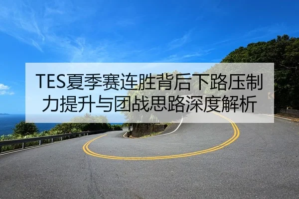 TES夏季赛连胜背后下路压制力提升与团战思路深度解析